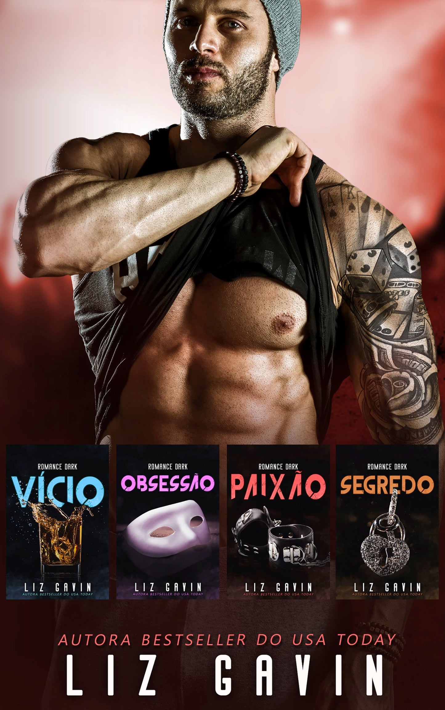 Paixões Sombrias - Coleção Completa - Quatro romances dark de bilionário